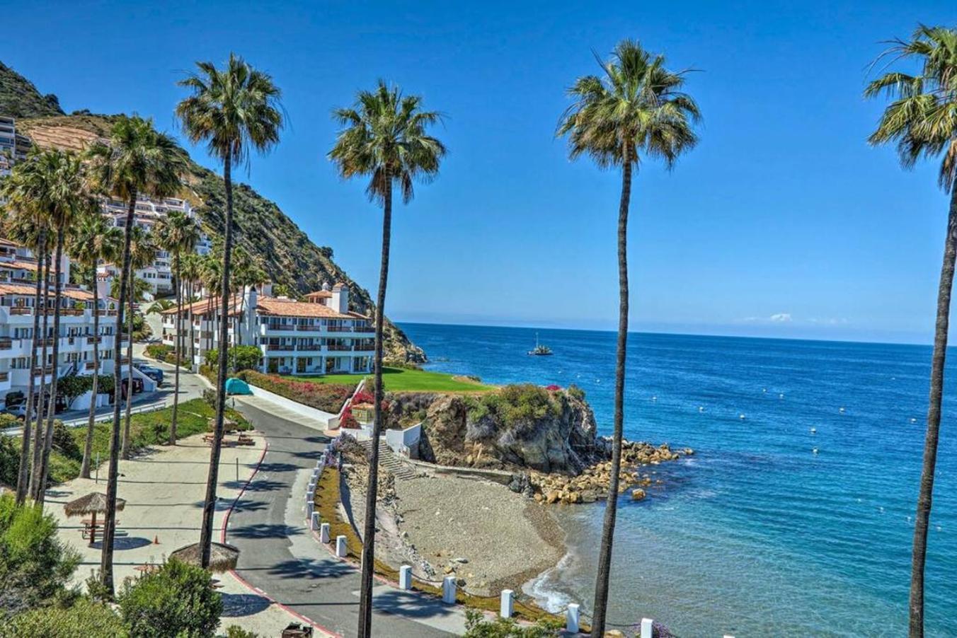 Lux Oceanfront Villa With Breathtaking Views أفالون المظهر الخارجي الصورة