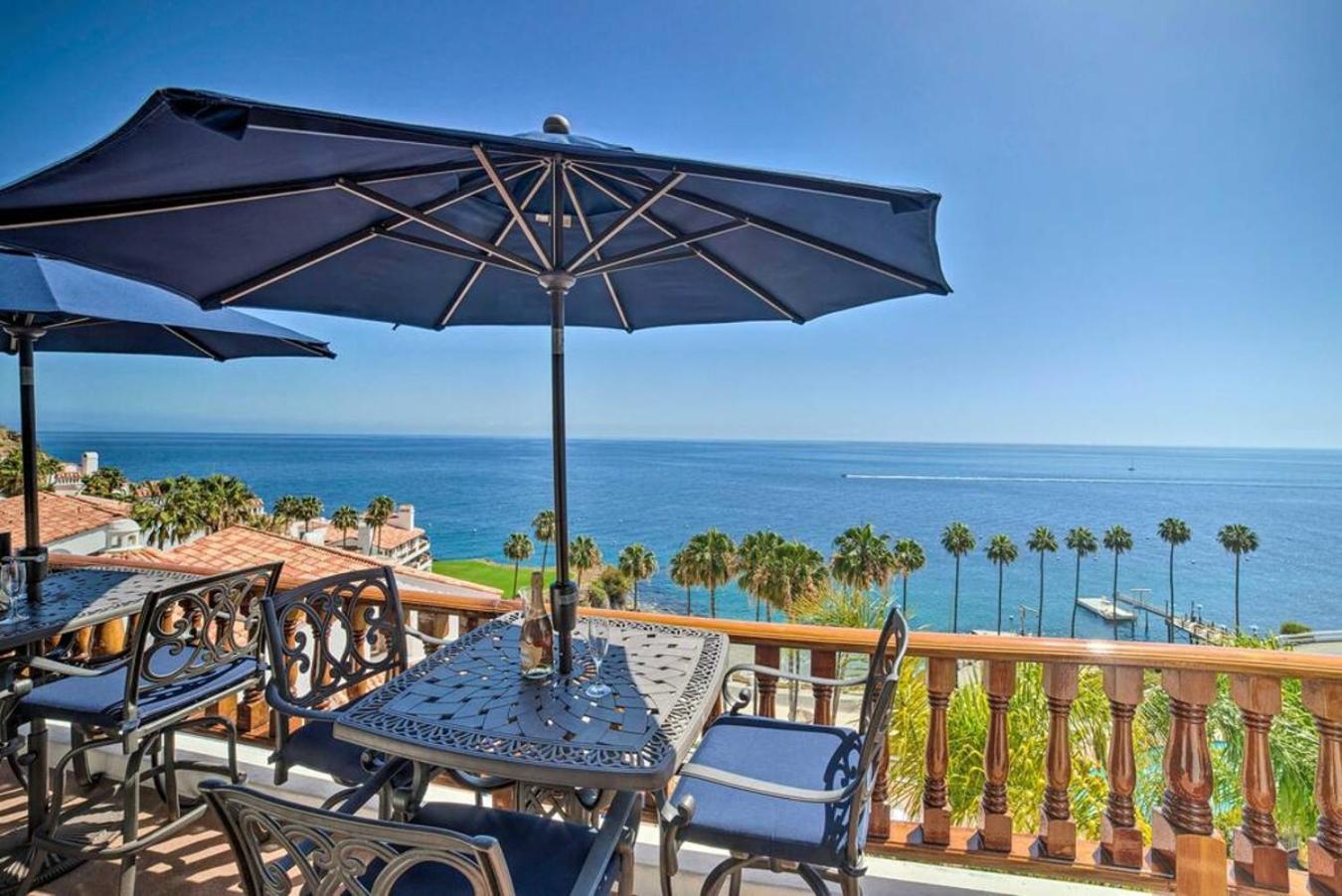 Lux Oceanfront Villa With Breathtaking Views أفالون المظهر الخارجي الصورة